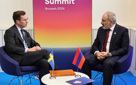 Nikol Pashinyan and Ulf Kristersson discussed issues related to Armenia-Sweden cooperation, emphasized the development of economic cooperation