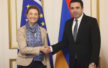 Alen Simonyan Receives CoE Secretary General: The need of establishing peace in the region reaffirmed