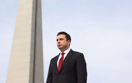 “Unfortunately, this continues to be one of the daily challenges for many peoples, including Armenians”-Alen Simonyan’s message on Armenian Genocide Remembrance Day