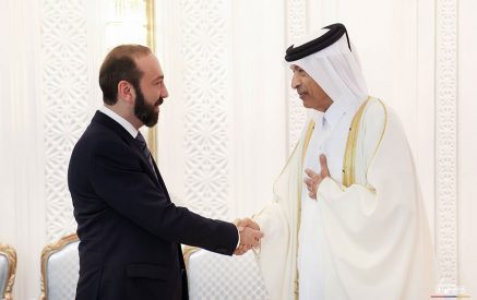 Ararat Mirzoyan and Hassan bin Abdulla Al-Ghanim emphasized that the relations between the two countries, as well as between Armenia and the countries of the Arab world are routed in the ties and mutual sympathy