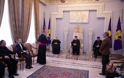 His Grace Bishop Wilhelm confirmed that he visited Armenia and the Mother See of Holy Etchmiadzin as a pilgrimage to bring their solidarity to the Armenian people and the Church and support to the Armenians of Artsakh