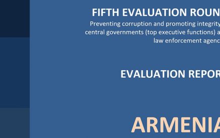 Armenia: Council of Europe anti-corruption body GRECO calls for stronger oversight and accountability in top executive functions and the police