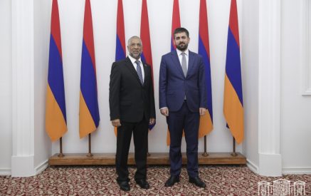 Sargis Khandanyan presented to the Ambassador tie security situation, the challenges in the South Caucasus