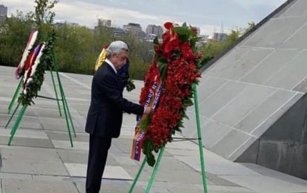 “The issue of the Armenian Genocide is non-negotiable – neither on the international arena, nor in Armenia itself”-Serzh Sargsyan