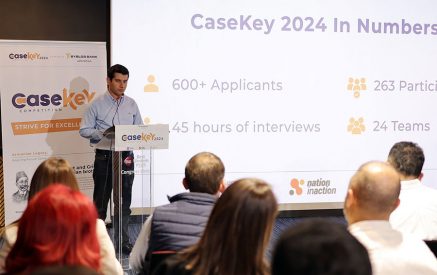 Welcome to CaseKey 2024. Byblos Bank Armenia firmly stands by future innovators