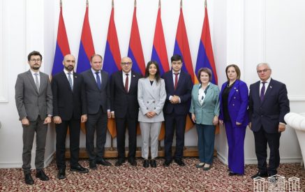 Delegation led by Mayor of Chișinău Ion Ceban visit Parliament