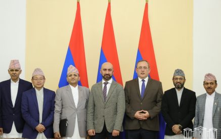 We highlight the development of the relations between Armenia and Nepal-Narek Babayan