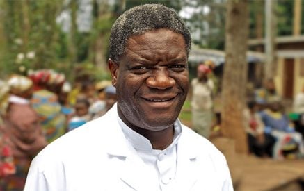 Dr. Denis Mukwege, Congolese Gynecological Surgeon and Human Rights Activist, Awarded the 2024 Aurora Prize