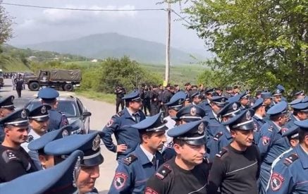 Police Crack Down On Protests In Armenian Border Village