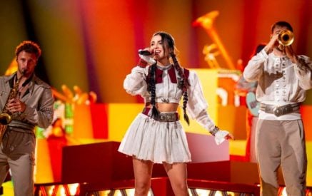 Armenia’s Ladaniva performs at Eurovision Semi-Final (Video)