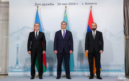 The meeting of the delegations led by the Ministers of Armenia and Azerbaijan commenced in Almaty