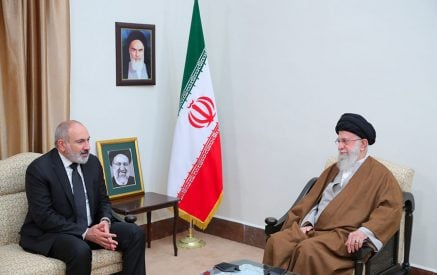 Nikol Pashinyan meets with Seyyed Ali Khamenei