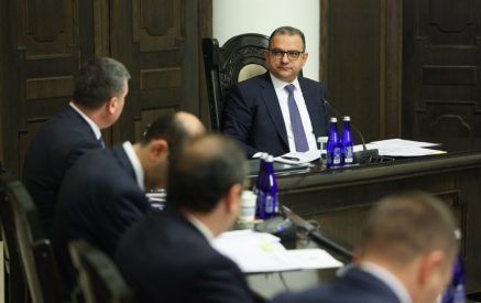 Chaired by Deputy PM Tigran Khachatryan, the regular session of the subsidy application evaluation commission was held