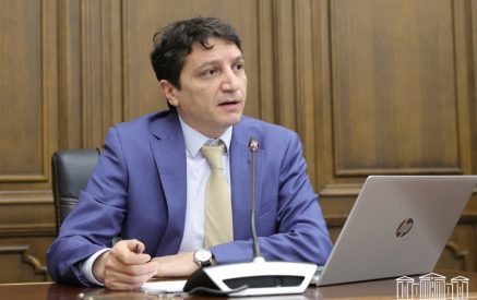 Vahe Hovhannisyan presents financial indicators of programmes of 12 state bodies implemented in 2023