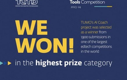 TUMO’s AI project awarded top prize by prestigious Tools Competition