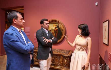 Hakob Arshakyan: I am deeply impressed by the beauty and harmony of the exhibition