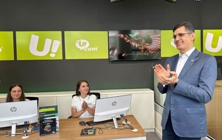 The Renovated Ucom Sales and Service Center Opened at Komitas 60