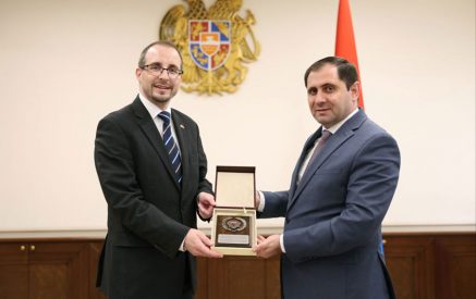 The discussions focused on perspectives of cooperation between Armenia and Austria in the field of defence