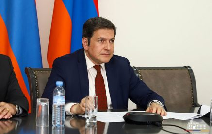 Paruyr Hovhannisyan presented the priorities of Armenia in the BSEC Chairmanship-in-Office