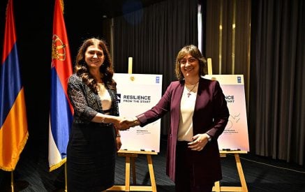 Funded by the Government of Serbia, UNDP Launches the “Resilience from the Start” Project in Armenia