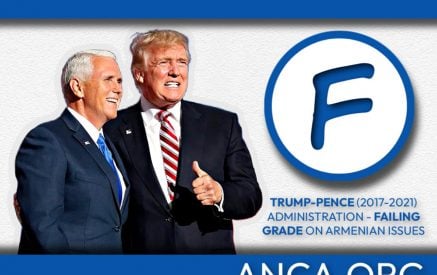 ANCA Gives Trump-Pence Administration Failing Grade on Armenia and Artsakh