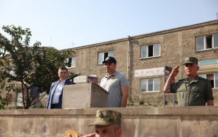 Alen Simonyan is on a working visit in Vayots Dzor Marz