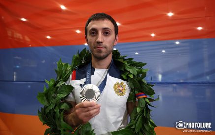 Armenian gymnast Artur Davtyan wins silver at Paris Olympics