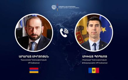 Foreign Ministers of Armenia and Moldova discussed issues on the agenda of bilateral relations