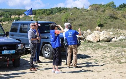 EU Mission in Armenia joins EU Mission in Georgia during a border patrol