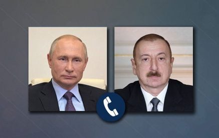 Vladimir Putin and Ilham Aliyev spoke over the phone