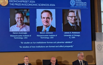 Nobel economics prize for 2024 awarded to Daron Acemoglu, Simon Johnson and James Robinson