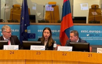 Ambassador of Armenia addressed the Armenia-EU Civil Society Platform