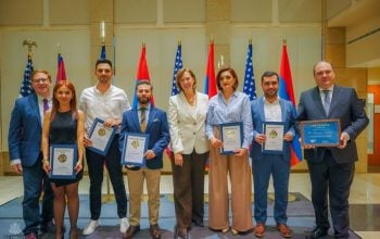 U.S. Embassy Yerevan and American Councils for International Education Armenia Celebrate the Achievements of U.S. Exchange Alumni