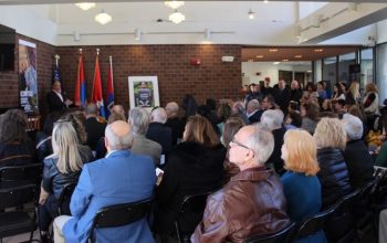 Unveiling the Komitas statue in Watertown