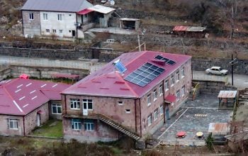 Ucom and SunChild NGO Install a Solar Plant in Alaverdi Kindergarten