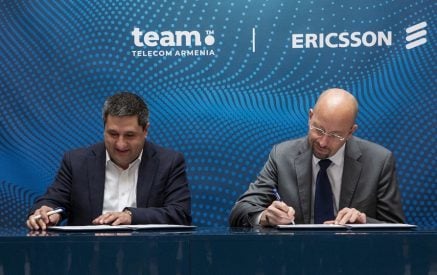 Team Telecom Armenia and Ericsson sign a MoU regarding strategic cooperation