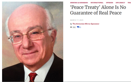 ‘Peace Treaty’ Alone Is No Guarantee of Real Peace