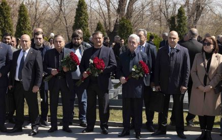 Serzh Sargsyan paid tribute to the memory of Andranik Margarian