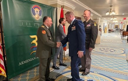 An event dedicated to the 33rd anniversary of the formation of the Armenian Armed Forces took place in Washington, D.C., with the participation of the Commander of the Kansas National Guard, Major General Michael Venerdi, from the American side