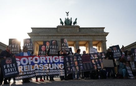 Free Armenian Hostages Protest in Berlin Calls for Immediate Action Against Azerbaijan’s Unlawful Detentions