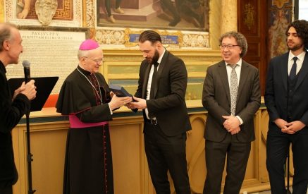 The film “SIGMA” is the first Armenian film screened in the Vatican, which symbolizes the international recognition of Armenian art and the importance of cultural exchange