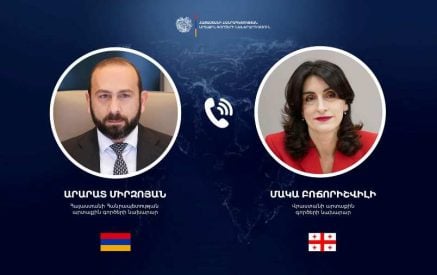 Ararat Mirzoyan and Maka Bochorishvili discussed the upcoming programs planned within the high-level political dialogue between Armenia and Georgia, in line with the strategic partnership established between the two countries