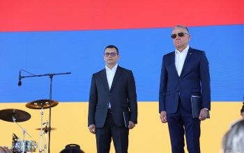 Deputy Foreign Minister of Armenia Robert Abisoghomonyan attended the official event dedicated to Europe Day
