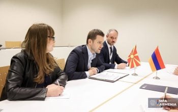 The interlocutors discussed opportunities for enhancing bilateral cooperation between Armenia and North Macedonia