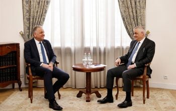 EU Ambassador Vassilis Maragos and Deputy PM Mher Grigoryan Discuss Resilience and Growth Plan Ahead of Europe Day