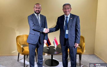 The heads of the Ministries of Foreign Affairs of Armenia and Singapore exchanged views on developments in the South Caucasus region