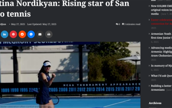 Kristina Nordikyan: Rising star of San Diego tennis