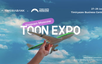 Ameriabank joins TOON EXPO to be held first time in Moscow