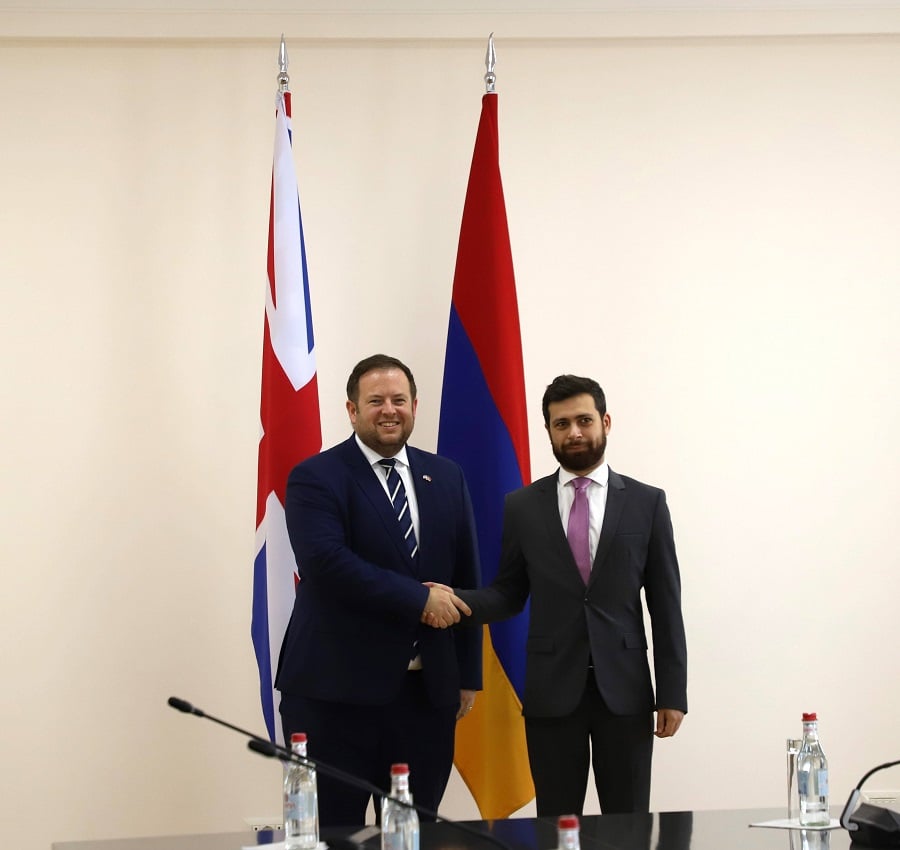 Armenia and the United Kingdom Agreed to Elevate Relations to the Level of Strategic Partnership