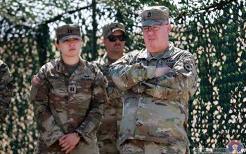 Armenian and U.S. Military Leaders Witness Peacekeeping Exercise in Armenia